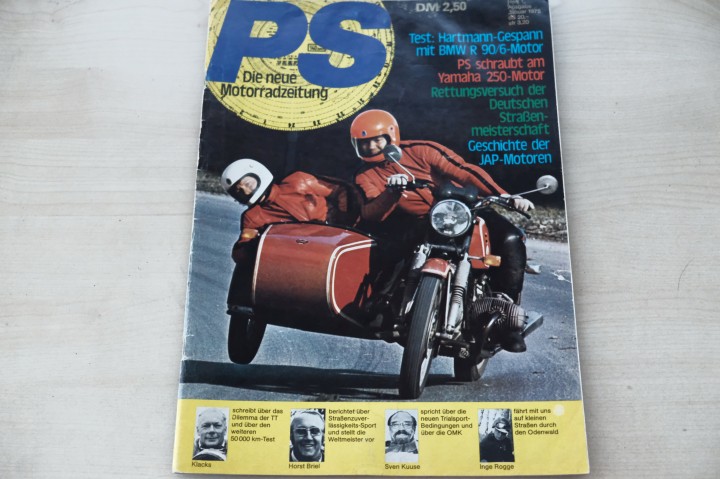 PS Sport Motorrad 01/1975